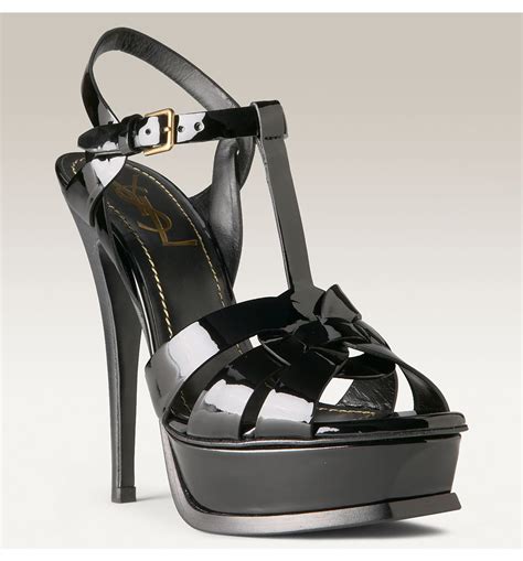 chaussures yves saint laurent tribute|Saint Laurent tribute sandal sale.